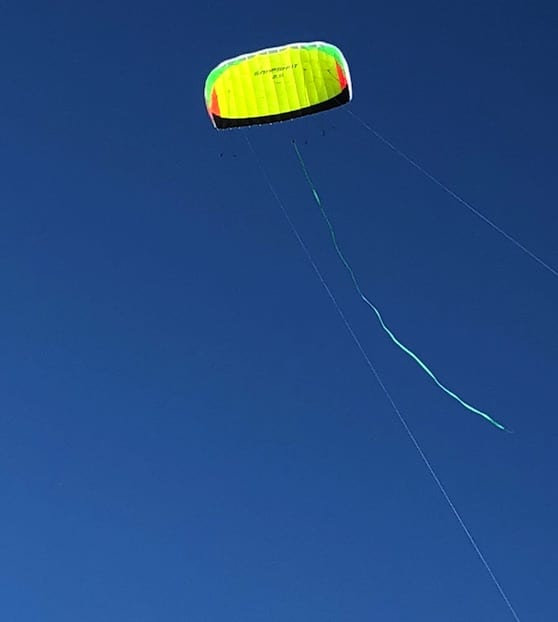Two Line Soft Stunt Kite Flying