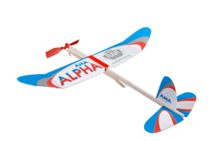 AMA Alpha Kit for our road to indoor free flight education