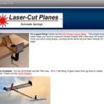 Laser-Cut Planes