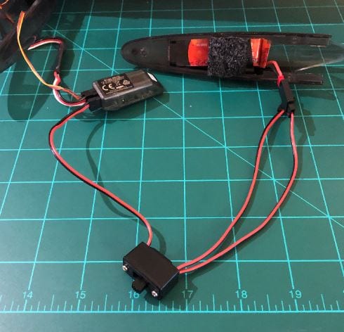 Standard Power Switch for RC Aircraft