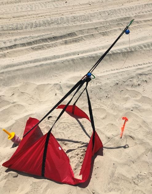 sand anchor for heavy load kites