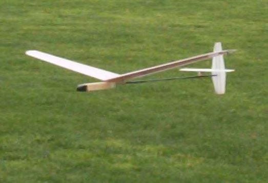Apogee Sport Balsa Airplane Kit and RC Glider Kit