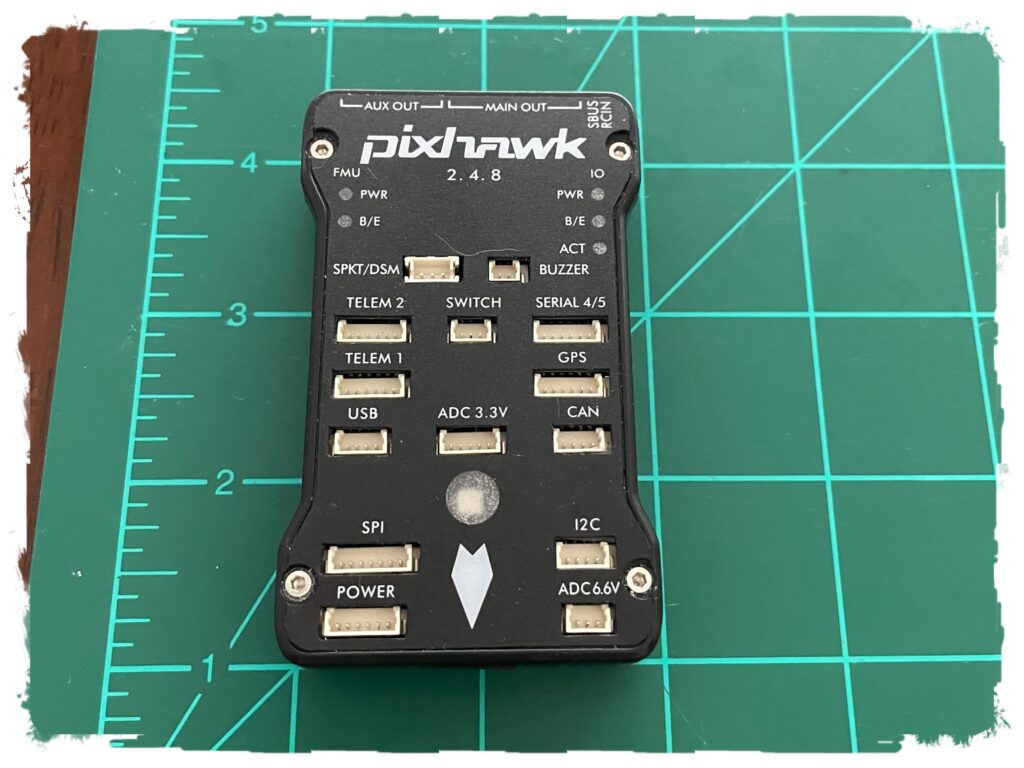 Pixhawk Drone Flight Controller part of the Drone Electronics setup